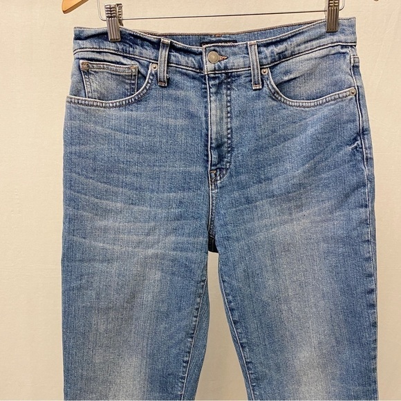 Lucky Brand 12 High Rise Jeans Crop Mini Boot Bridgette Womens Stretch - Picture 5 of 16